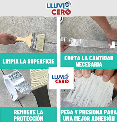 Cinta 5 Metros Lluvia cero ® Sellador impermeabilizante💦